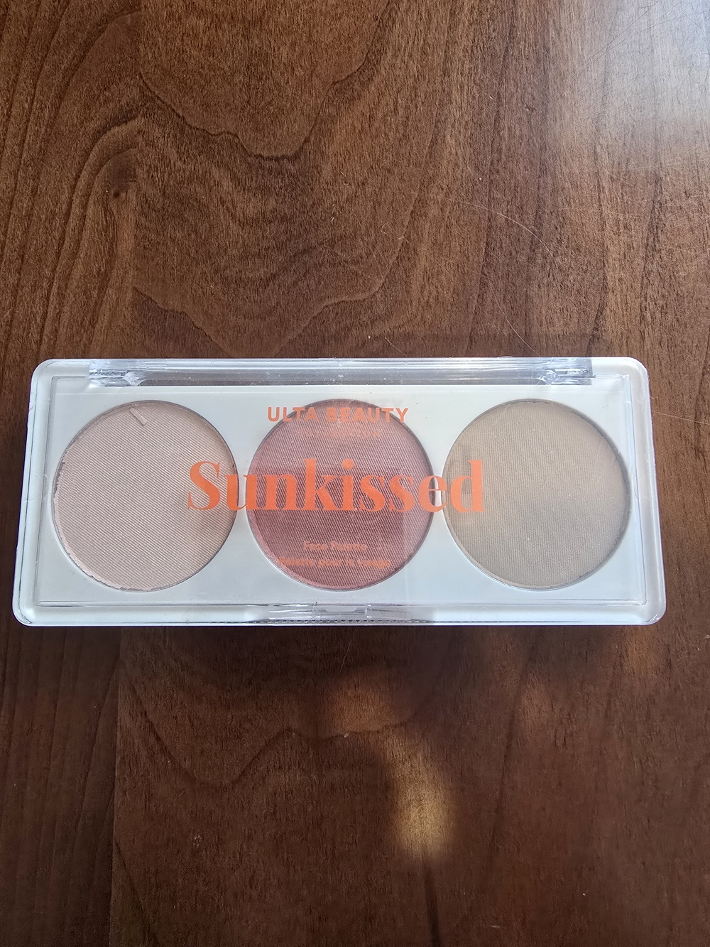Ulta Beauty Sunnissed Face Trio Palette - Peach & Bronzed Shades, New and Sealed